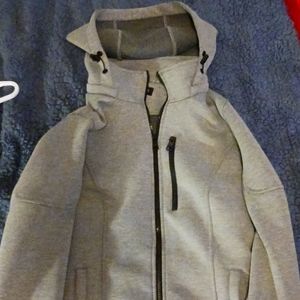 Andrew Marc dress up coat. Grey. Large